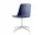 Rely Side Chair HW11, polished aluminium / midnight