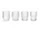 Ripple Glasses Set of 4, clear
