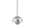 Flowerpot VP1 Pendant, chrome-plated