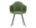 Eames Plastic Armchair DAX, forest
