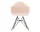 Eames Plastic Armchair DAR, pale rose