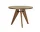 Guéridon Table 90, solid American walnut