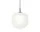 Rime Pendant Lamp Ø25, opal/black
