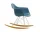 Eames Plastic Armchair RAR, golden maple/sea blue