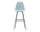 Eames Plastic Bar Stool High, ice grey