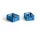 Colour Crate Mini, set of 2, electric blue