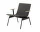 Ville Outdoor Lounge Chair AV45 With arms, warm black