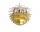 PH Artichoke Pendant Ø60, brass