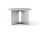Androgyne Side Table Ø63, brushed steel