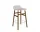 Form Bar Chair 65 cm Walnut, warm grey