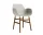 Form Armchair Walnut, light grey