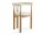 Bukowski Chair Fully Upholstered, oak/Lana 24