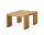 Tenon Side Table Small, natural oak