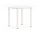 Annex Round Table Ø120, cream white/white laminate