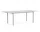Annex Overhang Table 220x90, anodized/cloud grey