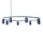 Donna Circle 100 Pendant, midnight blue