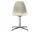 Eames Plastic Side Chair DSL, pebble/polished aluminum
