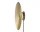 Reflection Wall Lamp, brass lacquered aluminium