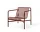 Palissade Lounge Chair Low, iron red