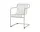 Palissade Cantilever Dining Armchair, sky grey