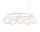 Rime Chandelier, white