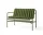 Palissade Dining Bench Soft Quilted Cushion, olive