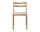 Boda Dining Chair Staple, natural oak/off-white