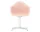 Eames Plastic Armchair DAL, pale rose / white