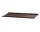 String Metal Shelf Low Edge 78 x 30, dark brown