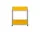 USM Haller Side Table M21, golden yellow