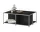 USM Haller Side Table LB08, graphite black