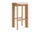 Chisel 30 Bar Stool H75, oiled oak / Hallingdal 200