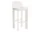 Chisel 35 Bar Stool H75, cream white lacquered beech