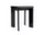 Chisel 10 Stool, black lacquered oak