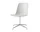 Rely Side Chair HW11, polished aluminium / oyster