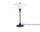 PH 3/2 Table Lamp, glossy deep blue