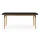 Form Table 95x200 cm Oak, black