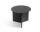 Slit Table Round, black