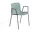 AAC 18 Chair Black Steel, dusty blue