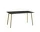 CPH Deux 210 Table L140, ink black/beech