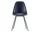 Eames Fiberglass Side Chair DSX, navy blue