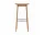 NY11 Bar Stool High, natural oak / Dunes Leather Camel 21004