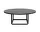 Florence Coffee Table Ø90, black Marquina marble / black