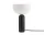 Kizu Table Lamp Large, black marble