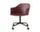 Rely Armchair HW48, bronzed / red brown