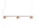 Blush Rail 3 Pendant Lamp, warm beige