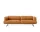 Inland AV23 3-seater, Noble Cognac leather
