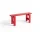 Weekday Bench 111 cm, red