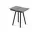 Georg Stool, light grey / black oak