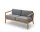 Virkelyst 2-seater, ash